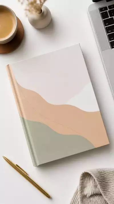 Digital guide or eBook mockup
