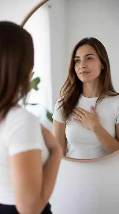 User engaging with a confidence-building exercise