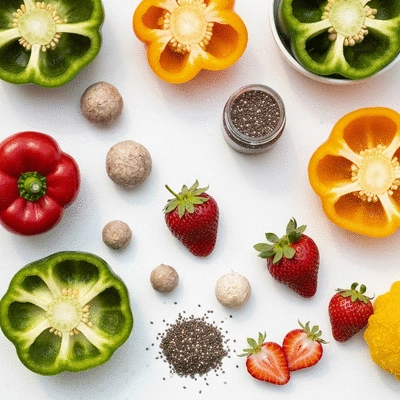 Healthy foods rich in electrolytes