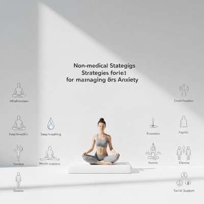 Non-medical strategies for managing anxiety