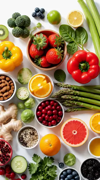 Food synergy with various fruits and vegetables