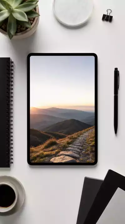 Digital guide or eBook mockup