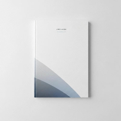 Digital guide or eBook mockup